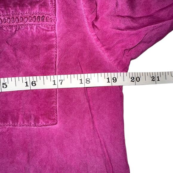 Anthropologie Pilcro Kimberly Button Front Long Sleeve Shirt Dress MEDIUM - Picture 7 of 9